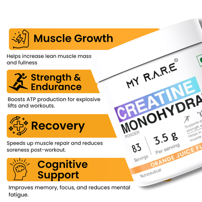 CREATINE MONOHYDRATE ORANGE JUICE
