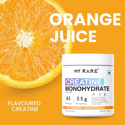 CREATINE MONOHYDRATE ORANGE JUICE
