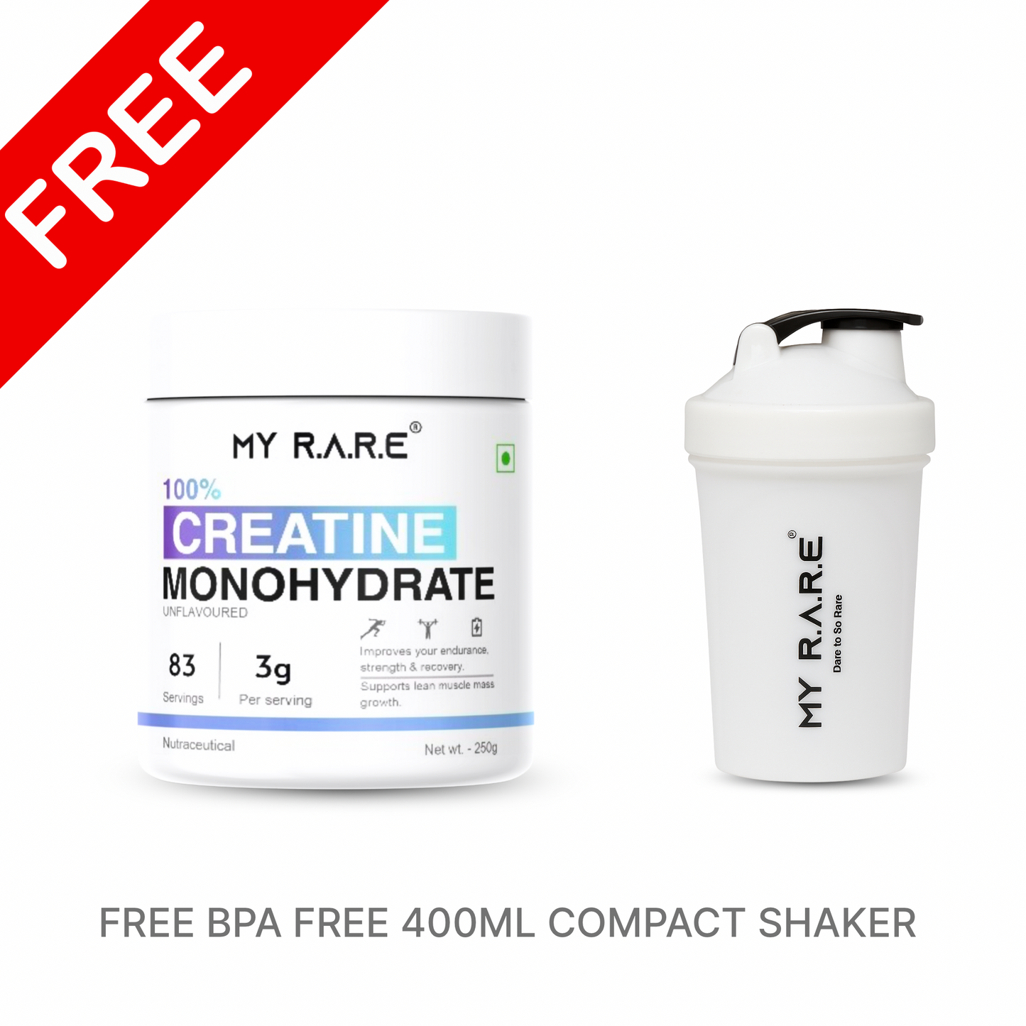 CREATINE MONOHYDRATE UNFLAVOURED