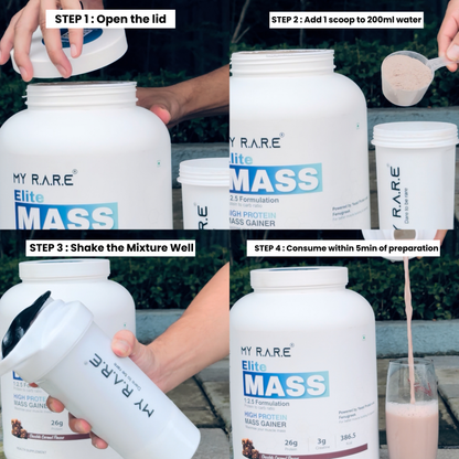 ELITE MASS HIGH PROTEIN GAINER